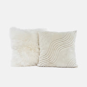COVE - CASHMERE AND MERINO SHEARLING CUSHION SET