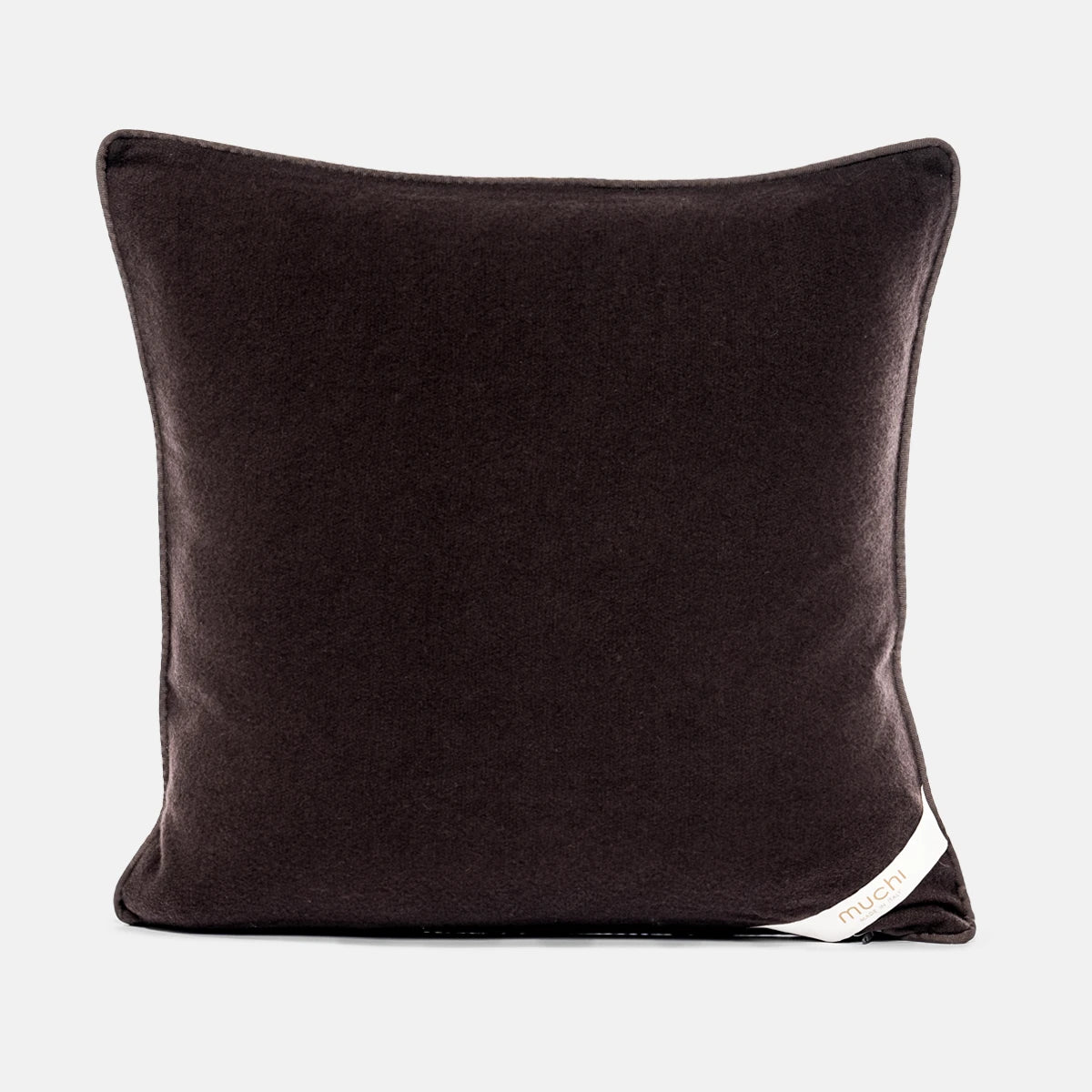 BROWN - CASHMERE FABRIC CLASSIC CUSHION