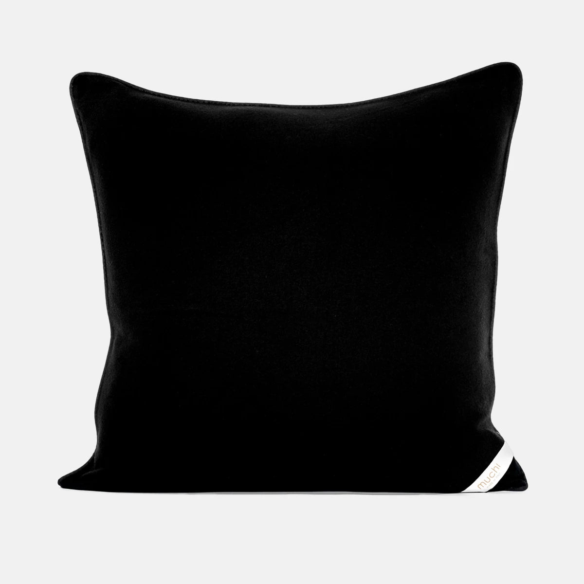 BLACK - CASHMERE FABRIC CLASSIC CUSHION