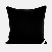 BLACK - CASHMERE FABRIC CLASSIC CUSHION