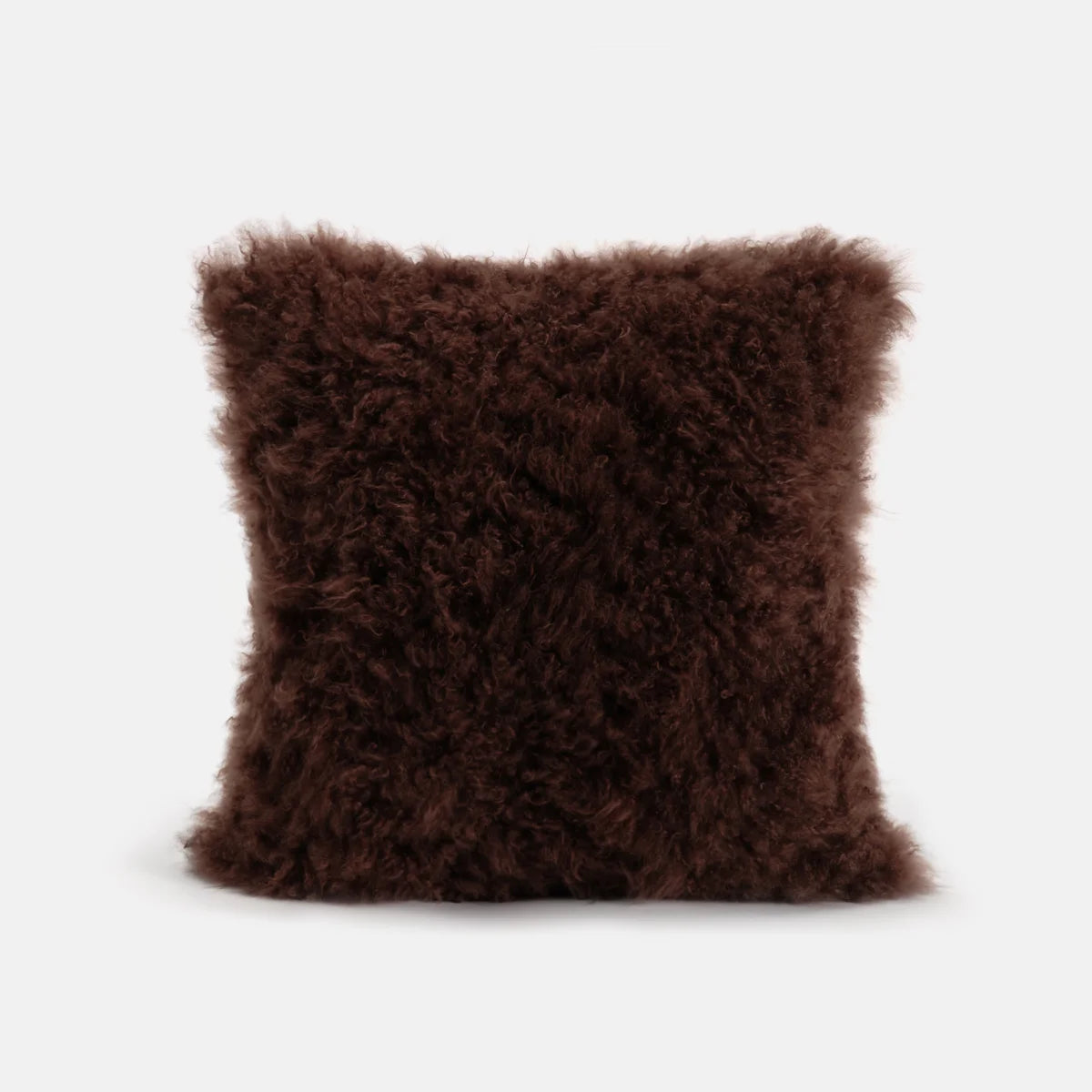 CHOCOLATE - NATURAL CASHMERE CUSHION