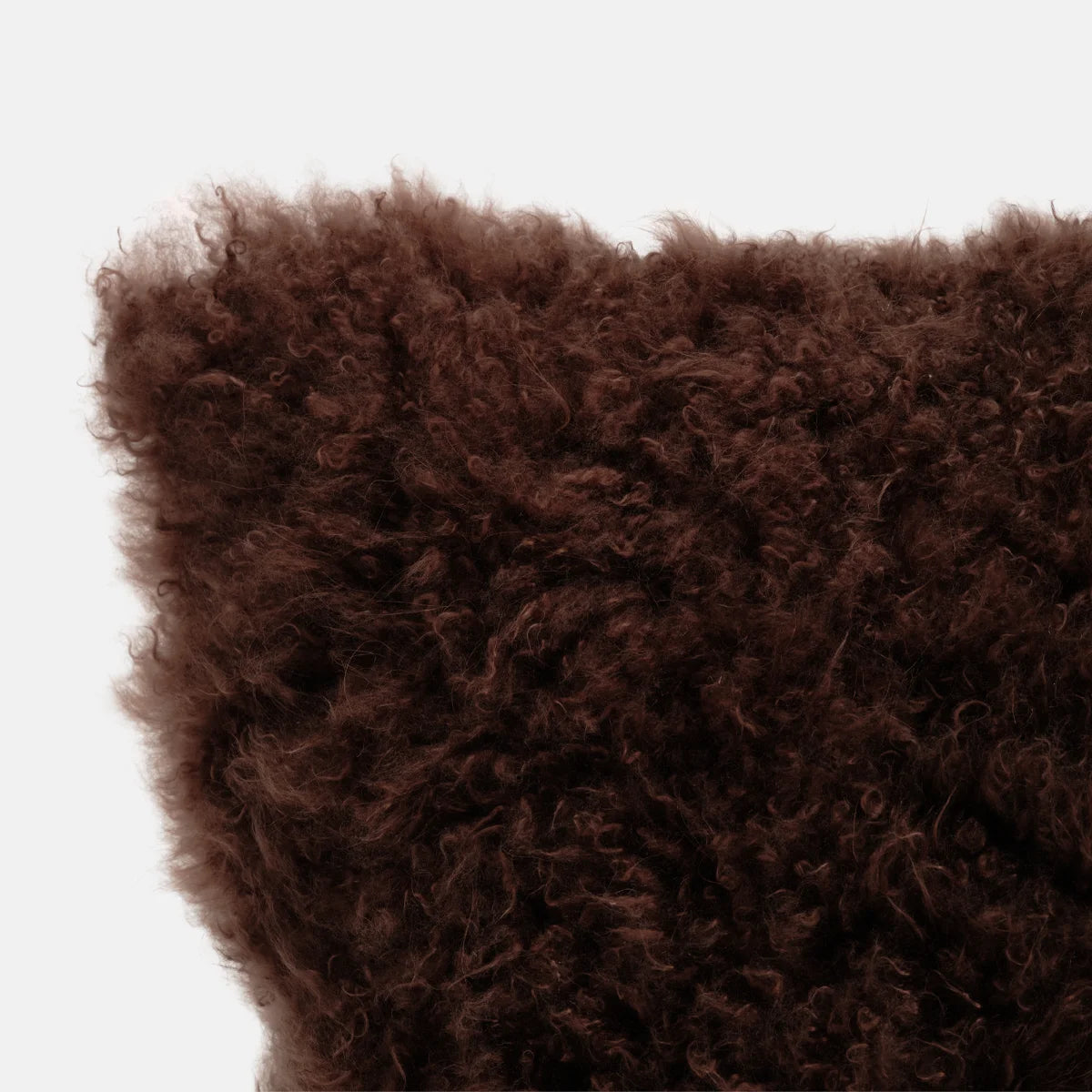 CHOCOLATE - NATURAL CASHMERE CUSHION