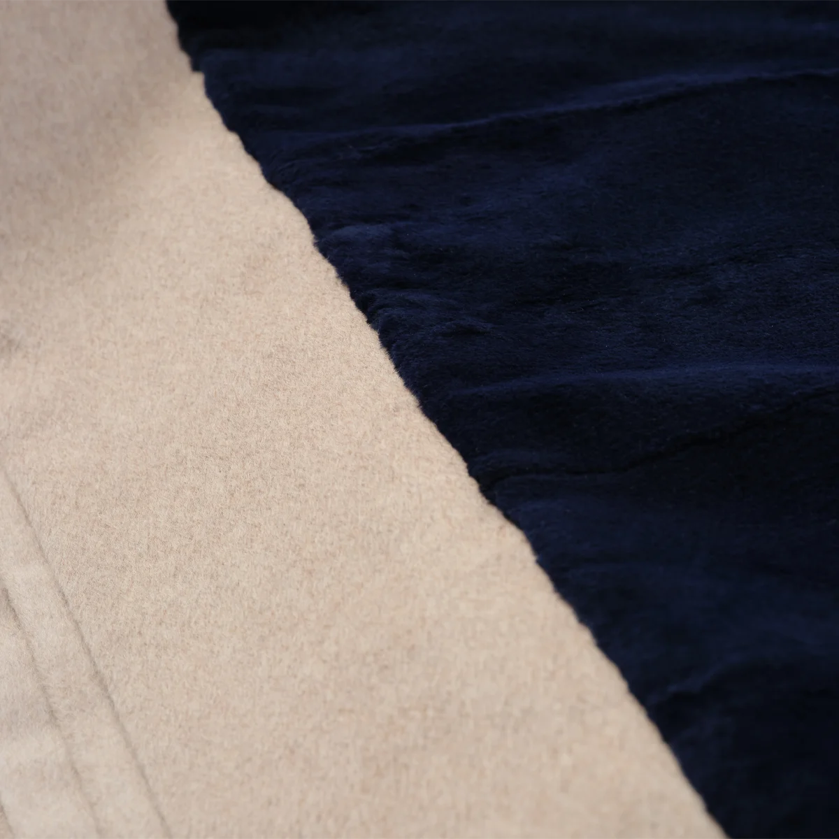 DARK SEA - PURE MINK THROW BLANKET