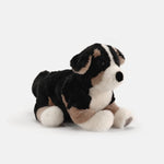 LUCKY - SHEARLING FUR BERNESE MOUNTAIN DOG PLUSH