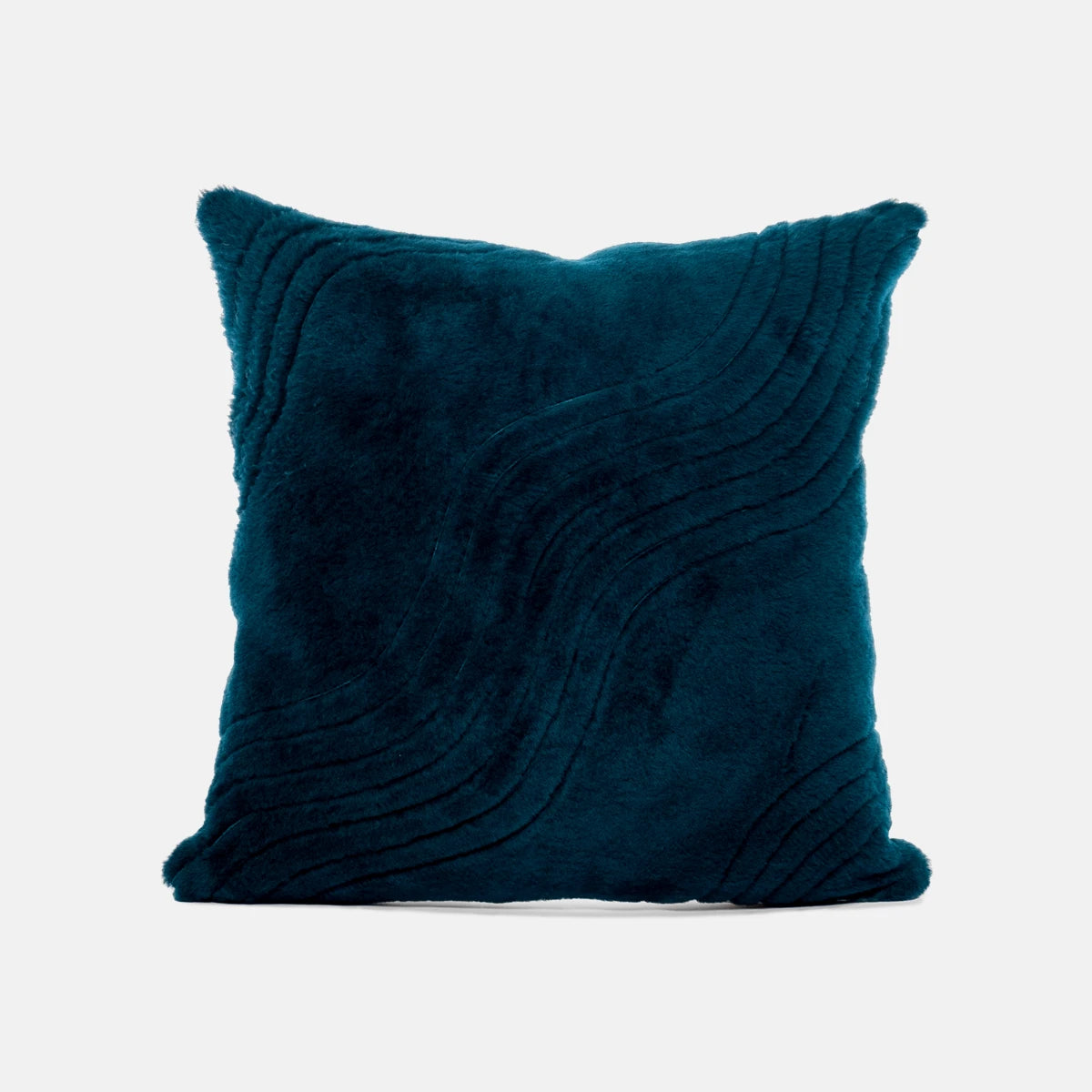 OCEAN - MERINO SHEARLING FUR CUSHION