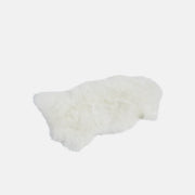 OLLENGO RUG - WHITE WOOL SHEARLING SHEEPSKIN RUG