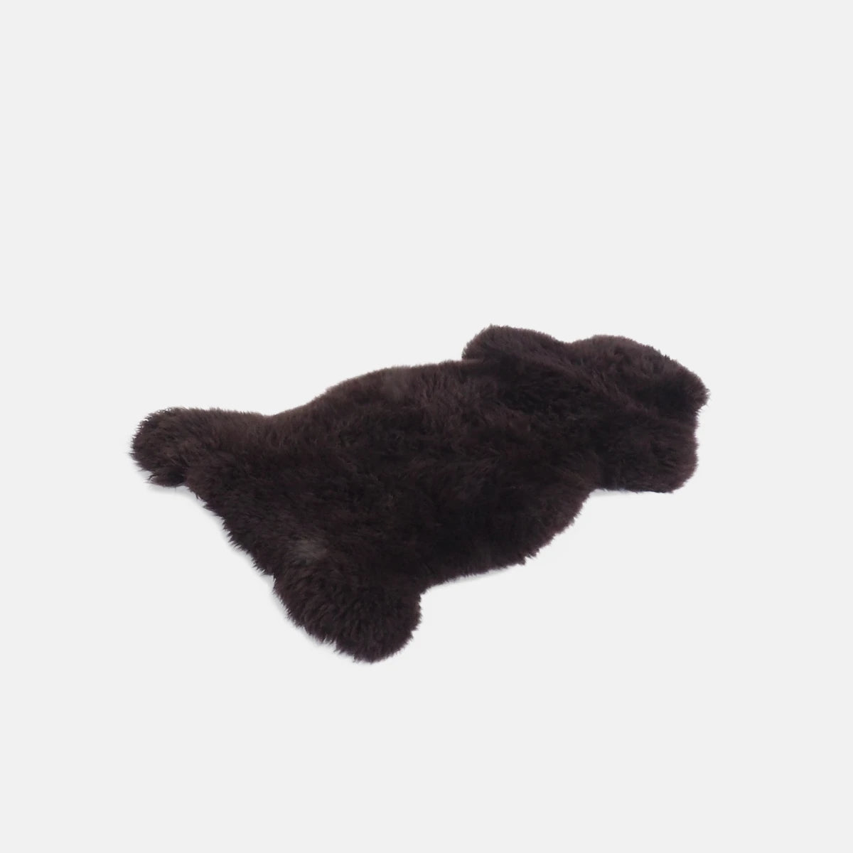 OLLENGO RUG - DARK BROWN SHEARLING SHEEPSKIN RUG