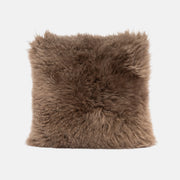 OLLENGO - BROWN STONE SHEARLING SHEEPSKIN CUSHION