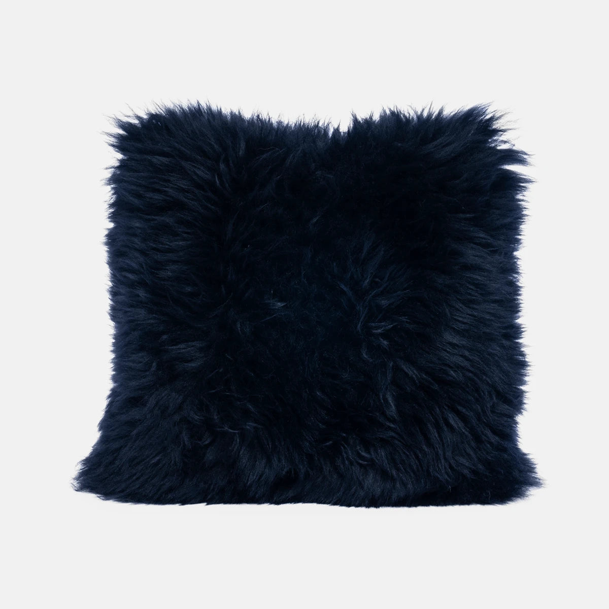 OLLENGO - DARK BLUE SHEARLING SHEEPSKIN CUSHION