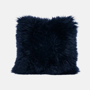 OLLENGO - DARK BLUE SHEARLING SHEEPSKIN CUSHION