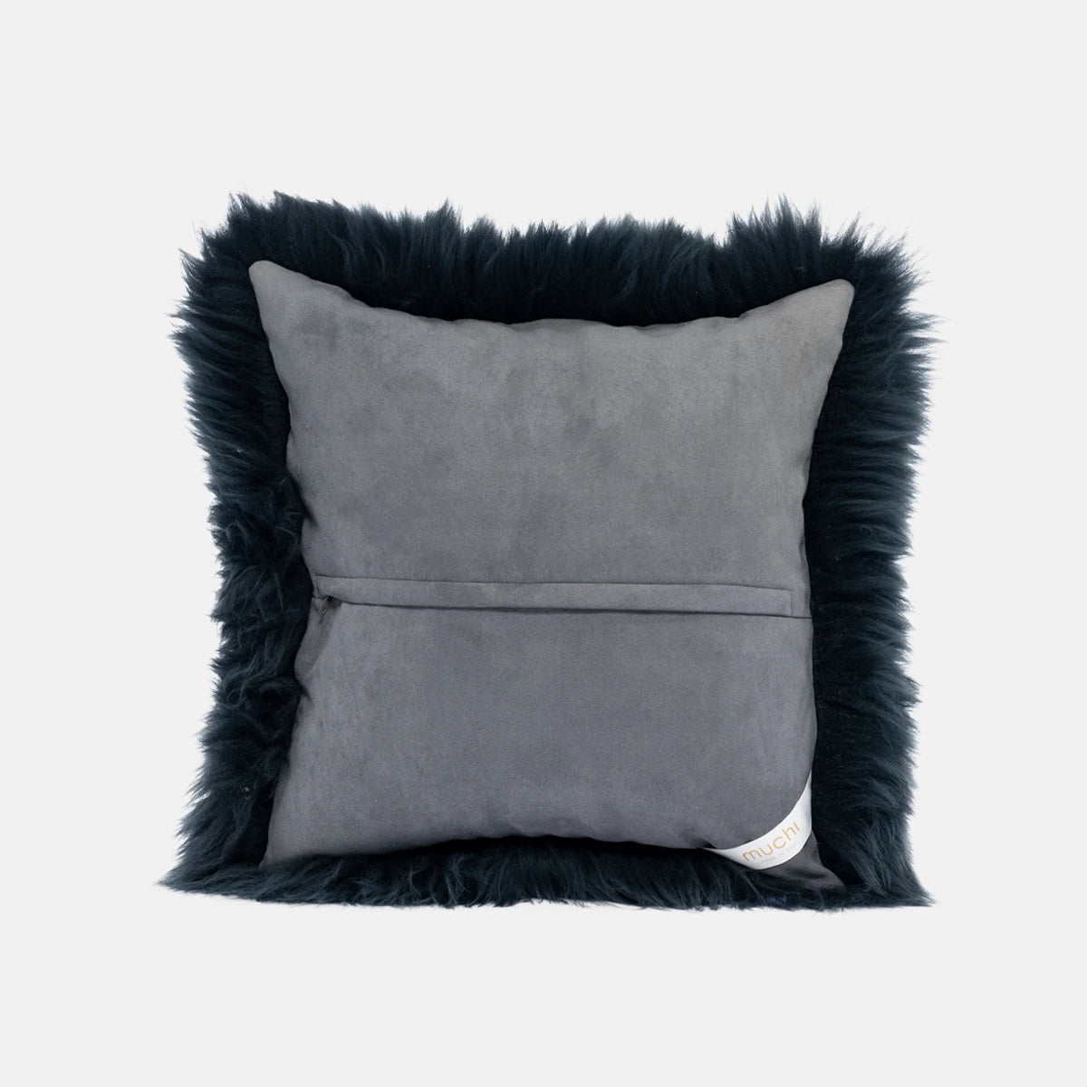 OLLENGO - DARK GREEN SHEARLING SHEEPSKIN CUSHION