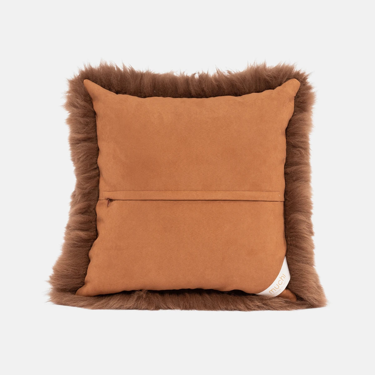 OLLENGO - LEATHER SHEARLING SHEEPSKIN CUSHION