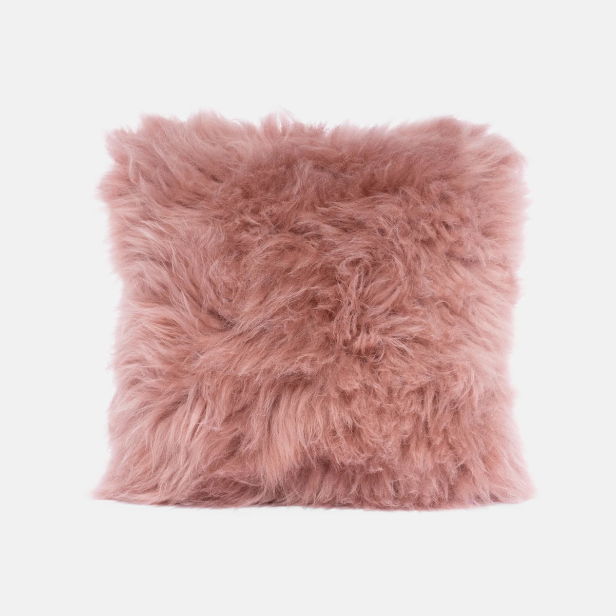 OLLENGO - PEACH ROSE SHEARLING SHEEPSKIN CUSHION