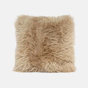 OLLENGO - CAMEL SHEARLING SHEEPSKIN CUSHION