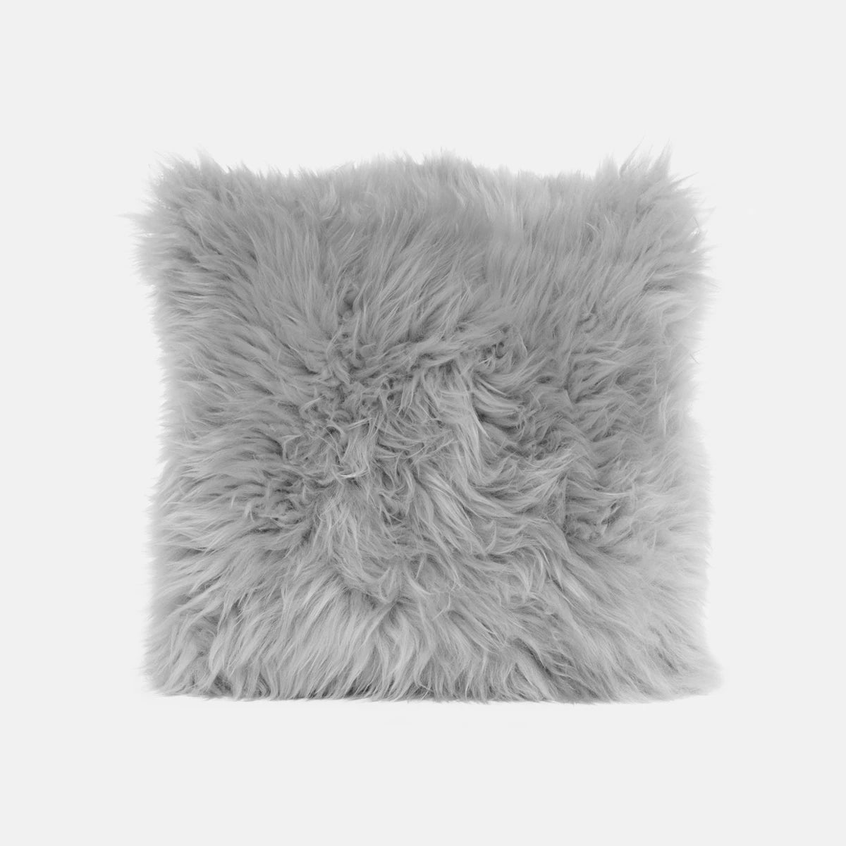 OLLENGO - LIGHT GREY SHEARLING SHEEPSKIN CUSHION
