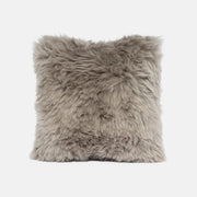 OLLENGO - TAUPE SHEARLING SHEEPSKIN CUSHION
