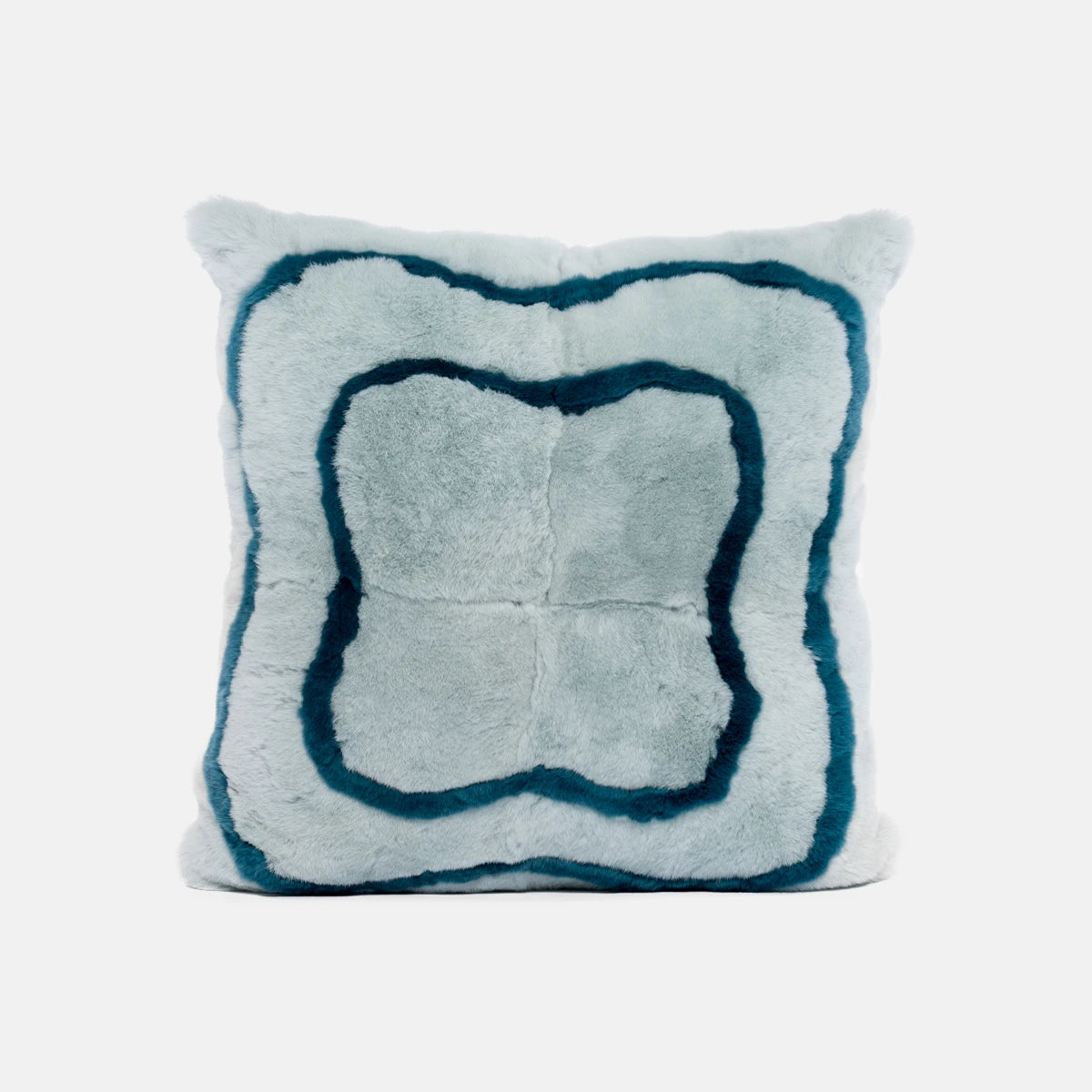 RIPPLES - Superior Lapin fur cushion