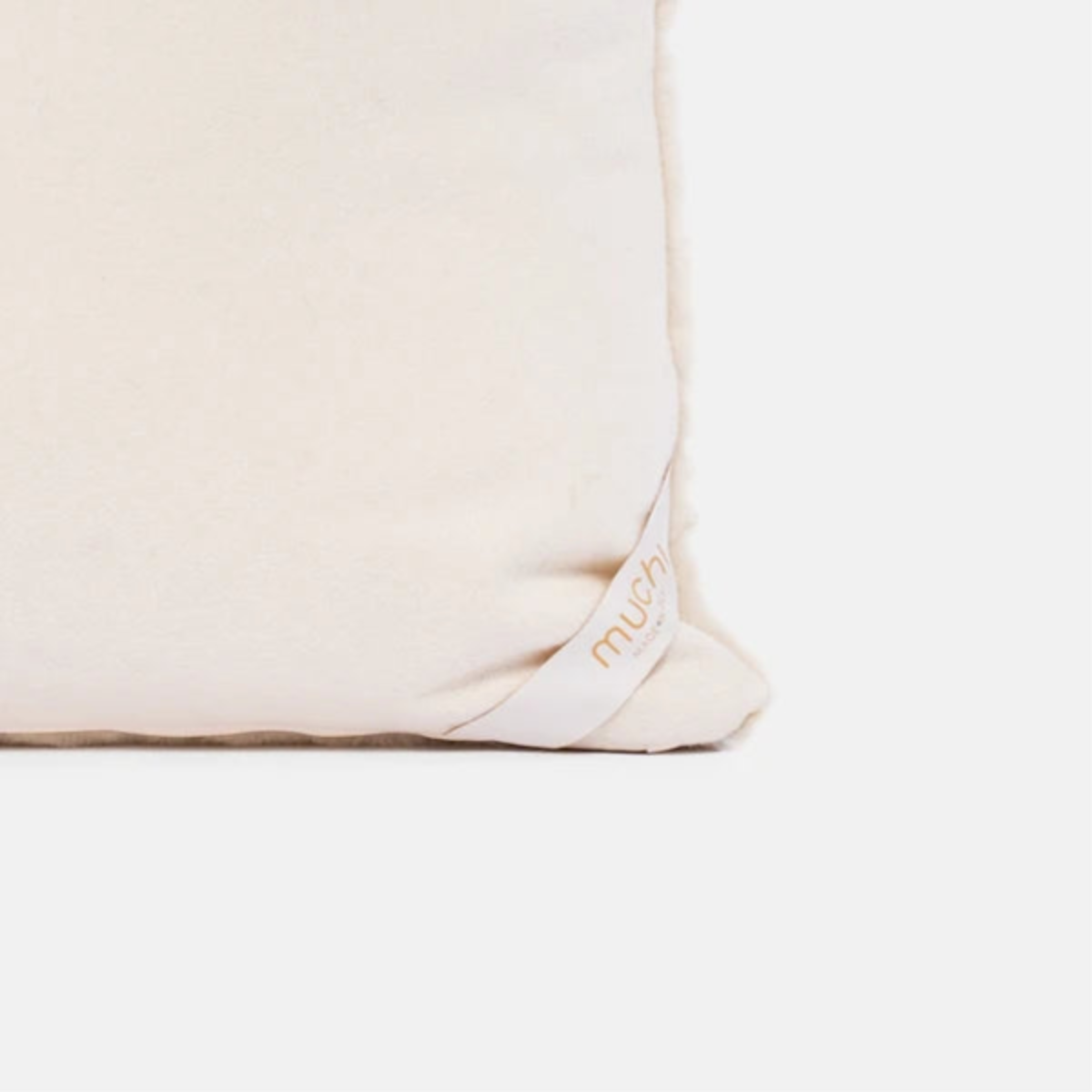 SAND - Merino Shearling fur cushion