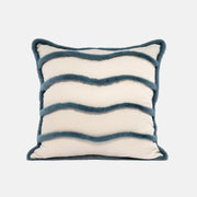 SWASH - CASHMERE WITH MINK FUR TRIM CUSHION