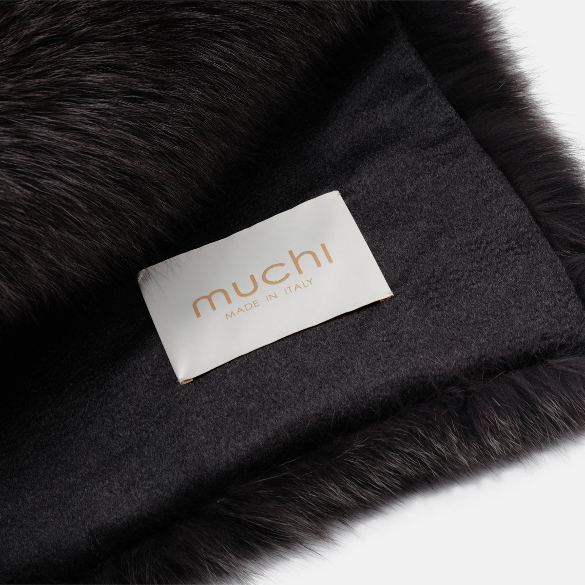 SHADES OF GREY - FOX FUR THROW BLANKET