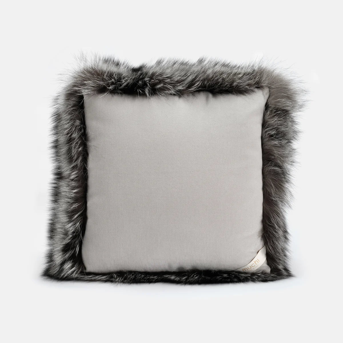 SILVER SKY - SILVER FOX CUSHION – Muchi Decor Italy