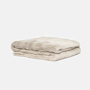SOFT WARMTH - PERFORATED SUPERIOR LAPIN & PURE CASHMERE THROW