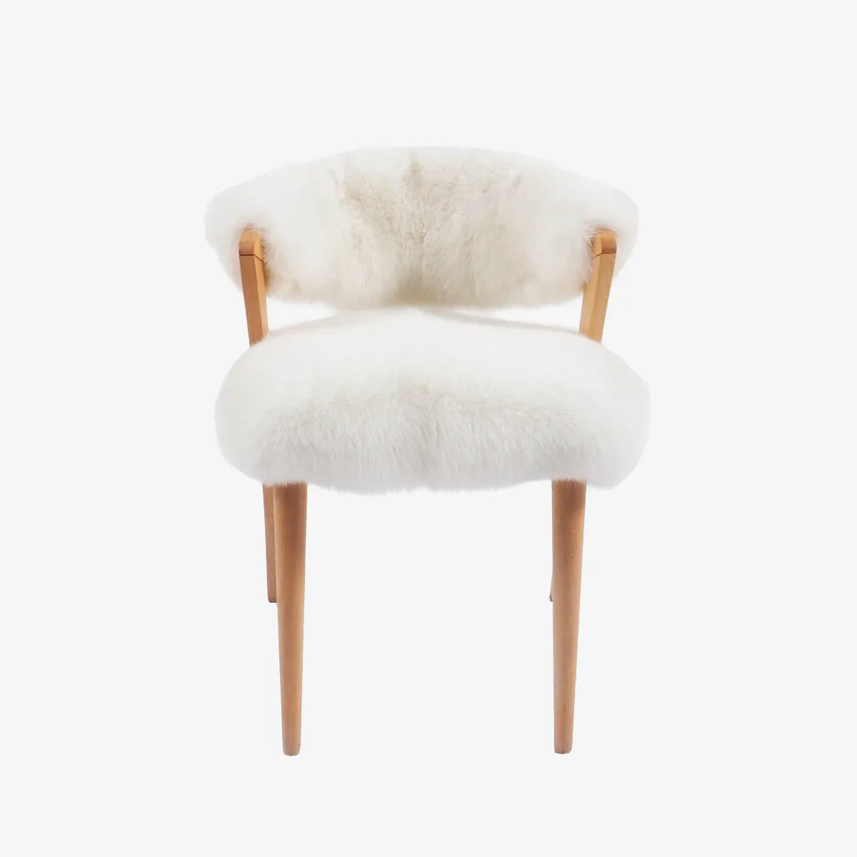 FLUFFY - NATURAL FOX CHAIR