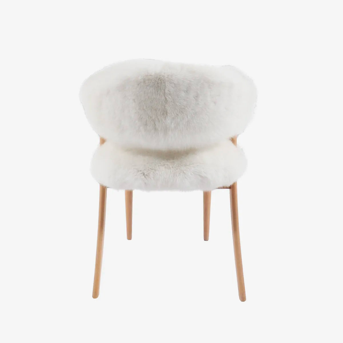 FLUFFY - NATURAL FOX CHAIR