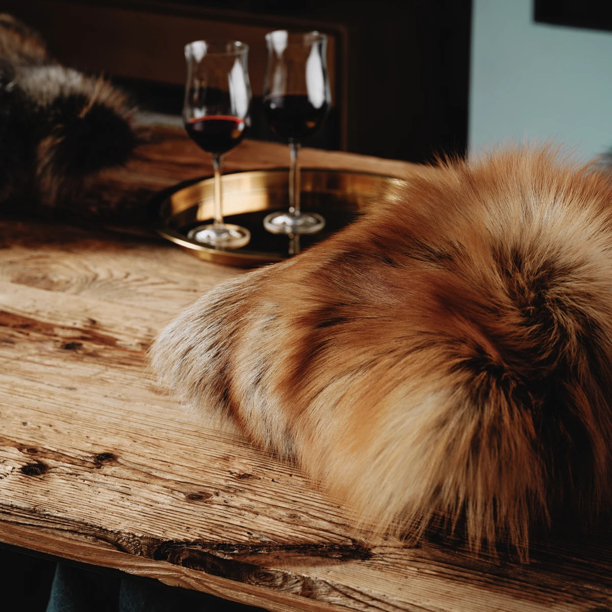 FIRE - RED FOX CUSHION