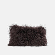 CURL - DARK BROWN LUMBAR TIBET LAMB CUSHION