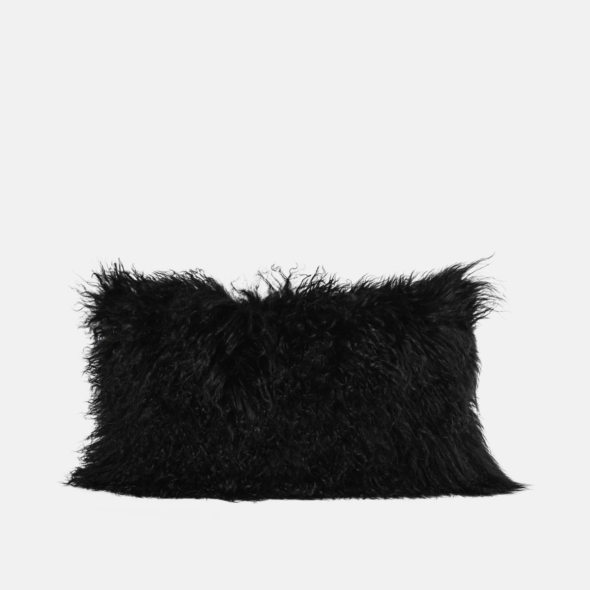 CURL - BLACK LUMBAR TIBET LAMB CUSHION
