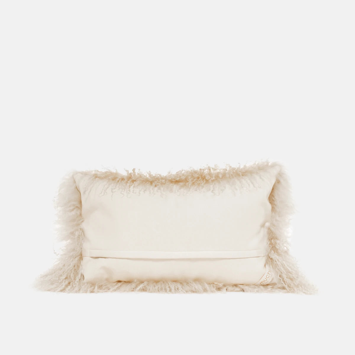 CURL - LIGHT BEIGE LUMBAR TIBET LAMB CUSHION