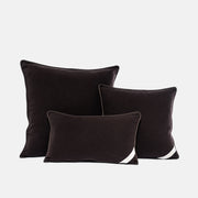 BROWN CASHMERE CUSHION SET