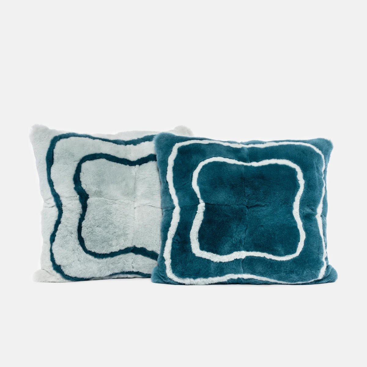GLINT – NATURAL TWO TONE SUPERIOR LAPIN CUSHION SET