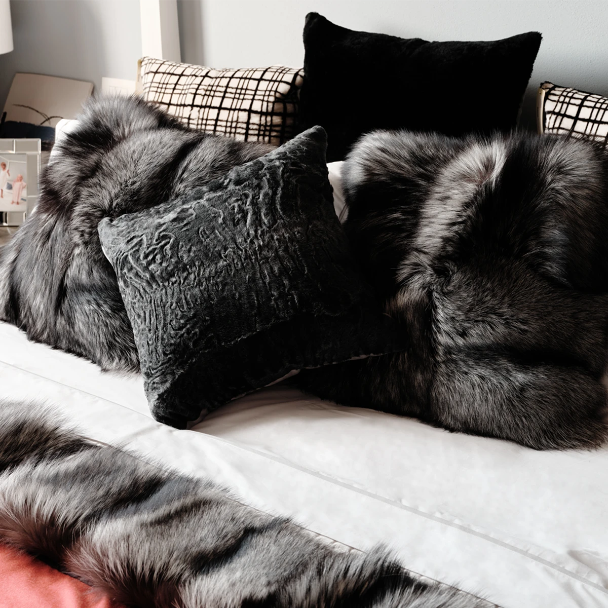 SILVER SKY - SILVER FOX CUSHION